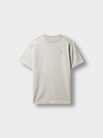 Burocs Shirt 'Slim Fine Knit' in Beige: front