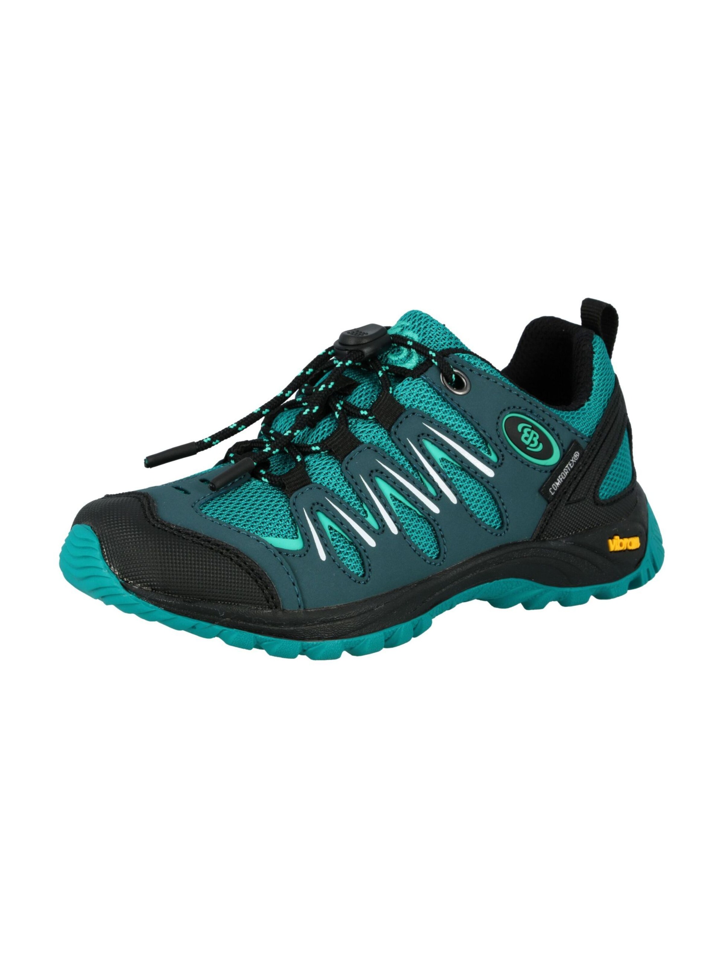 Brütting Low shoe 'Expedition' in Green: front