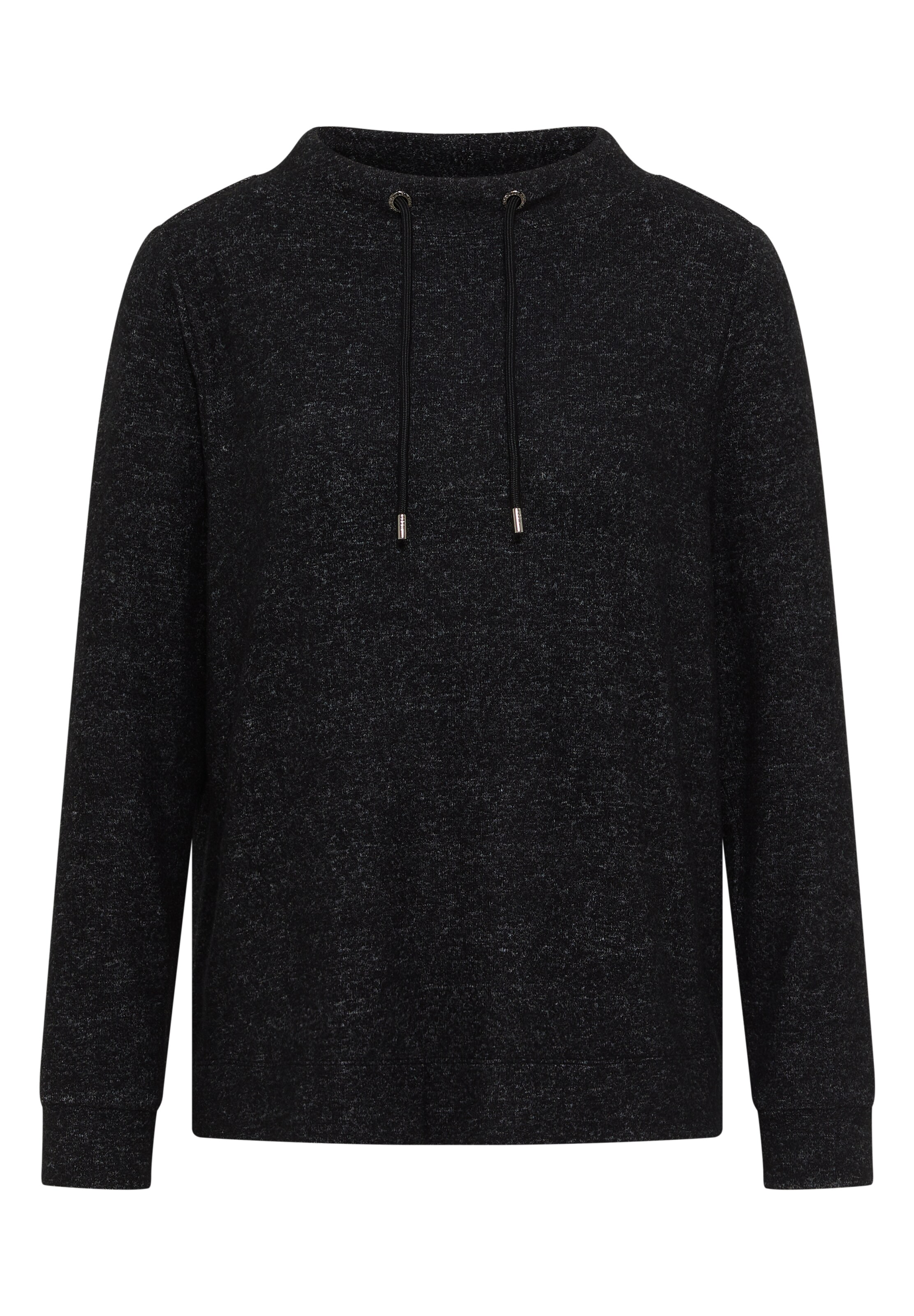 CECIL Shirt 'Cosy' in Black: front