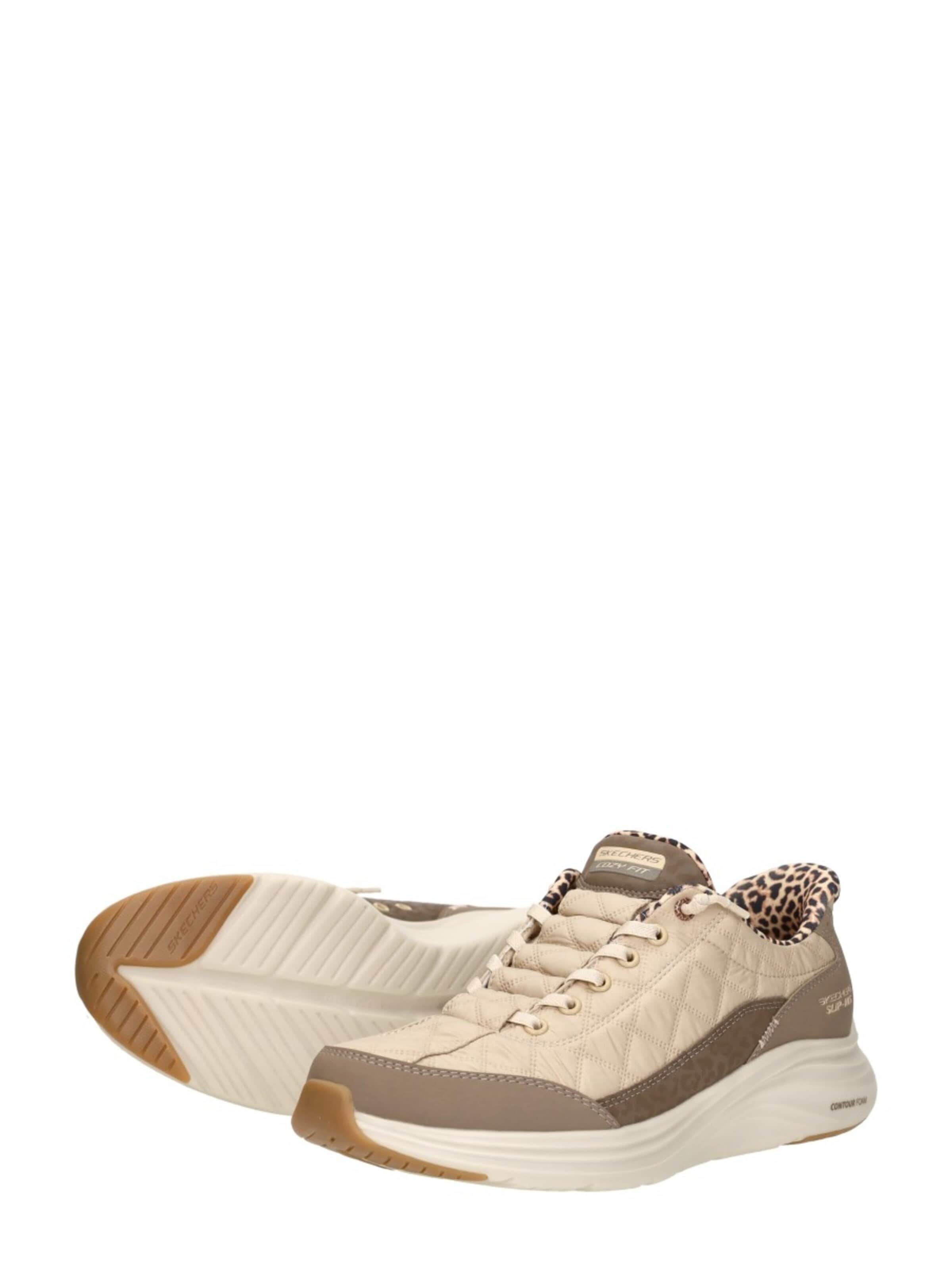 SKECHERS Sneakers laag 'Slip-Ins: Contour Foam' in Beige
