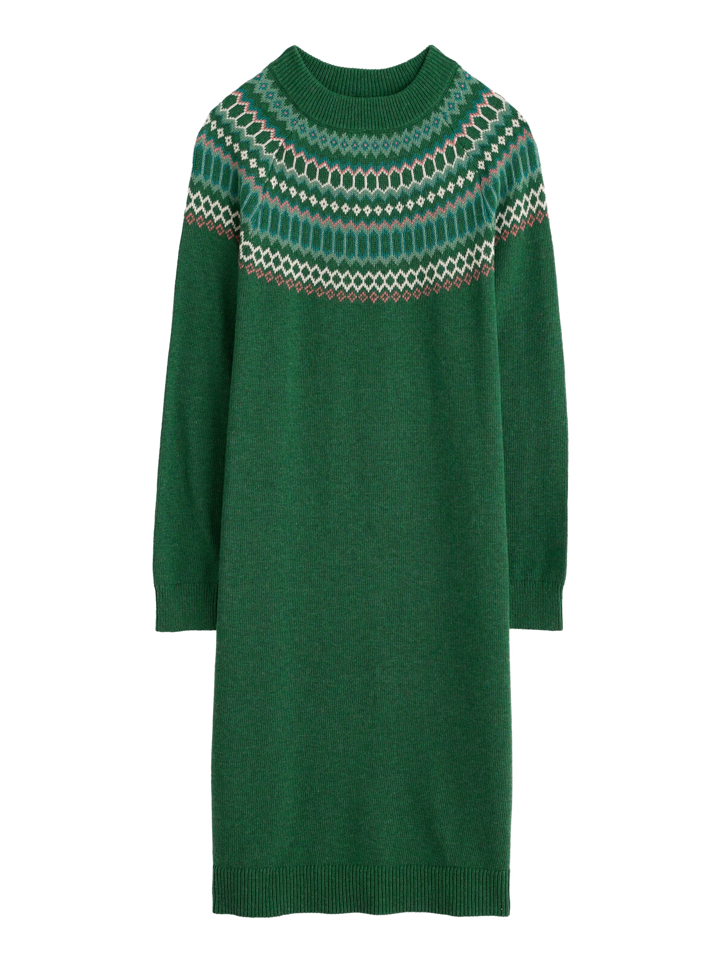 Seasalt Cornwall Neulemekko 'Bird Ring' värissä vihreä: etupuoli