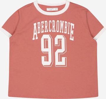 Abercrombie & Fitch Shirt in Bruin: voorkant