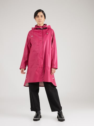 ILSE JACOBSEN Funkční kabát – pink: přední strana