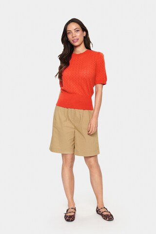 Pull-over 'KarnaSZ' SAINT TROPEZ en orange