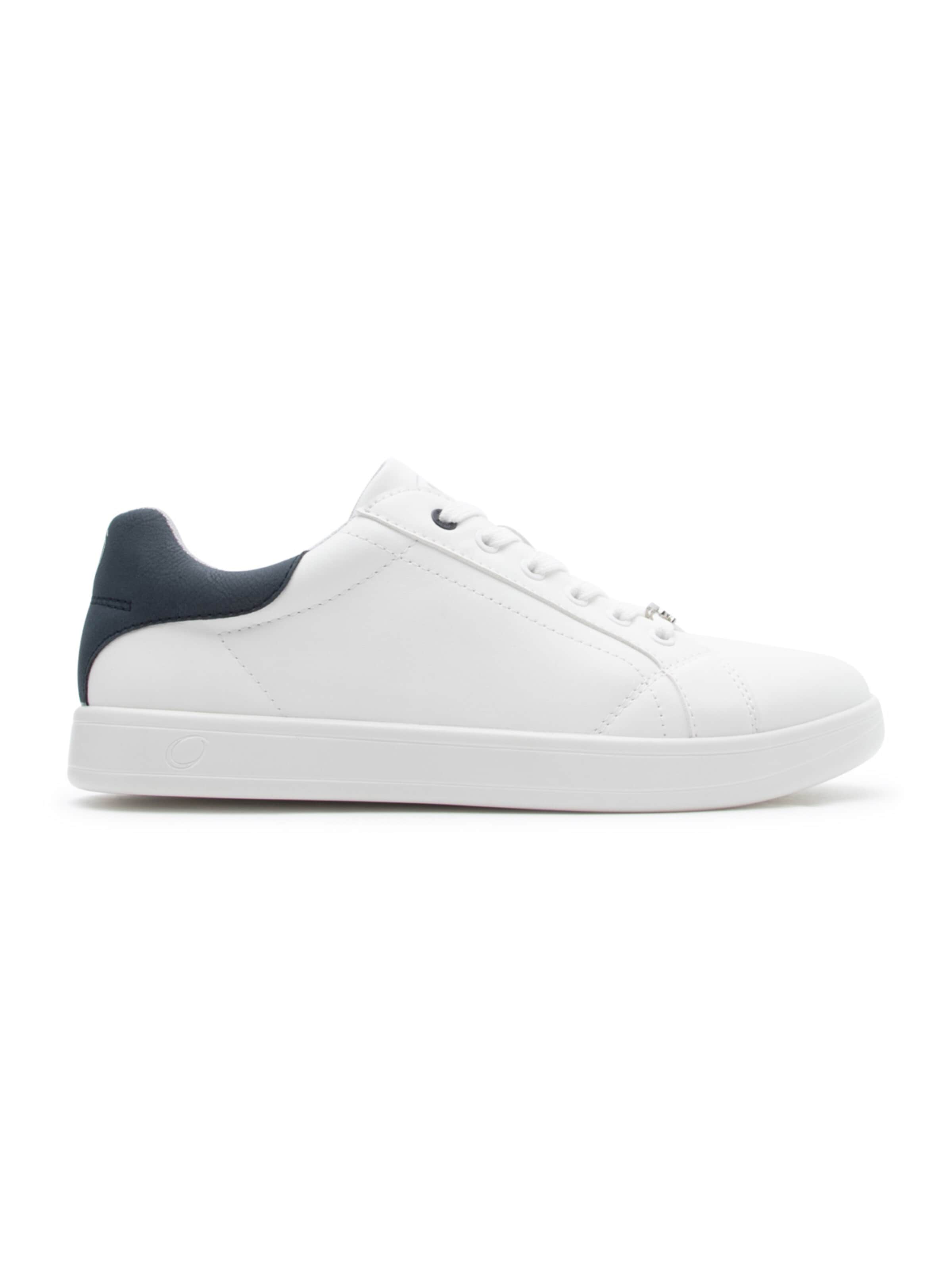 Dancing Queens Sneaker low 'SMOVE Accent Dance Sneaker Navyblau für Männer'‌‌‌‌‌‌‌ in Weiß: Vorderseite