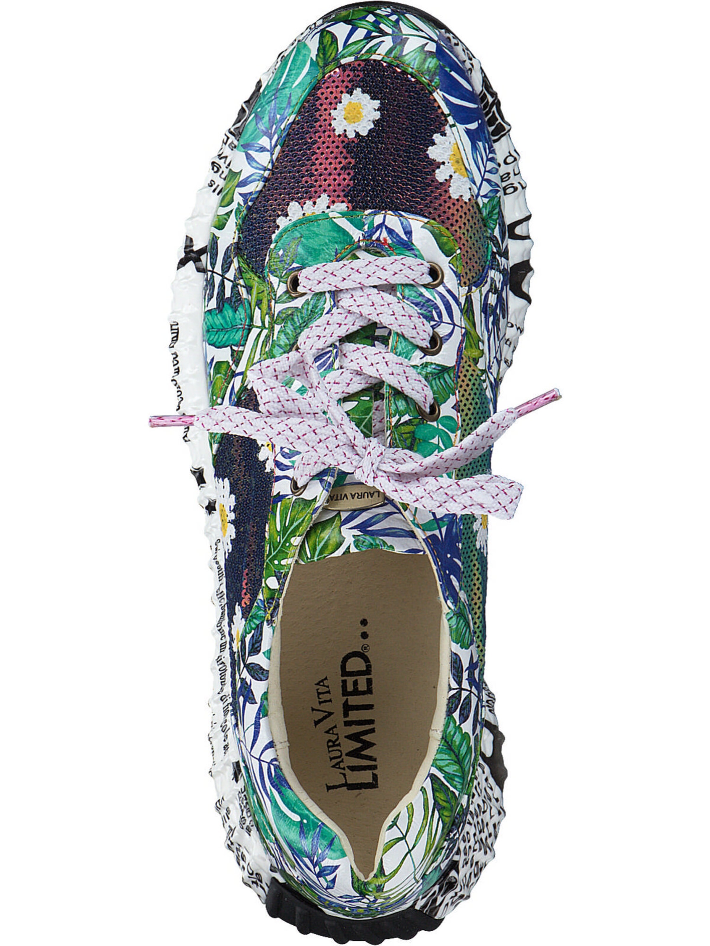 Laura Vita Sneakers laag 'Burton 05' in Groen