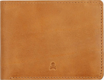 Scalpers Wallet in Brown: front