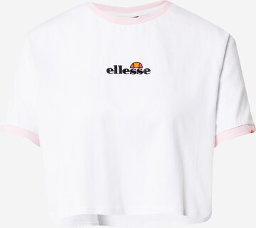 Maglietta di ELLESSE in bianco: frontale