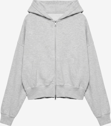 Pull&Bear Sweatjacka i grå: framsida