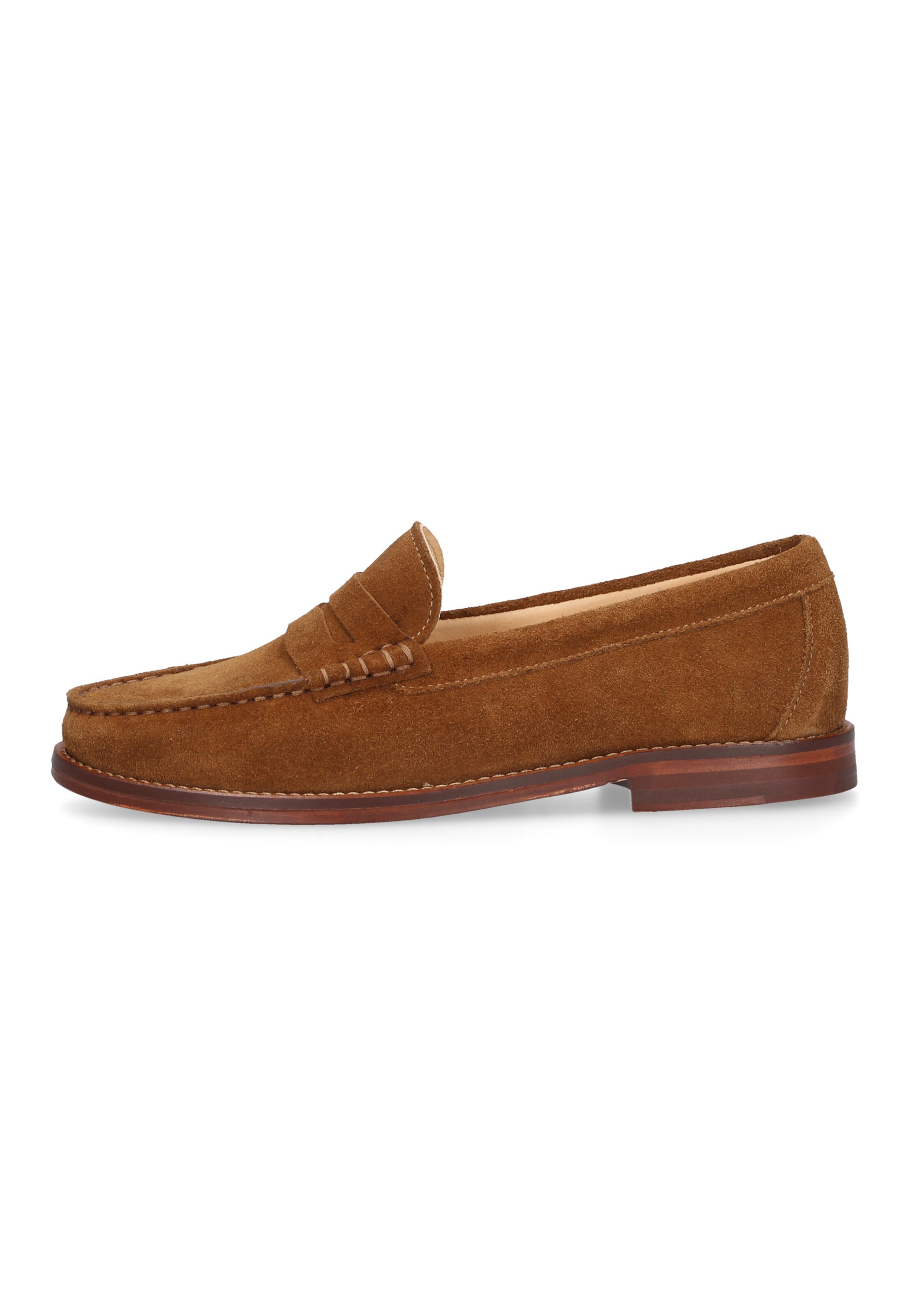 Henry Stevens Slip-ons 'Riley' in Brown: front