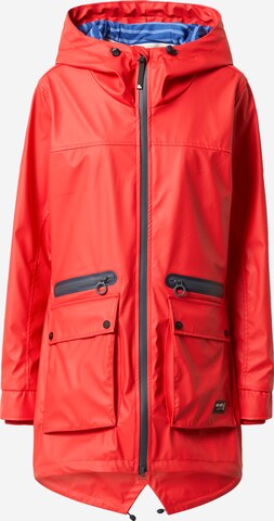 Manteau mi-saison 'AudreyAK' Alife and Kickin en rouge : devant