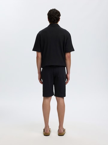 Regular Pantalon 'SLMSimon' SELECTED en noir