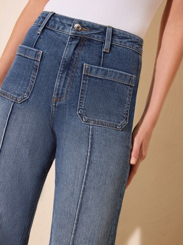 Friends Like These Wide Leg Jeans i blå