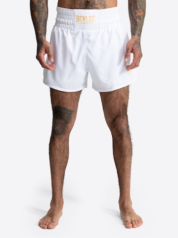 Benlee - regular Pantalón deportivo 'Dooby' en blanco: frente