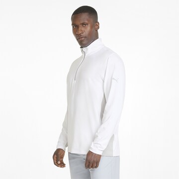 PUMA Sportsweatshirt in Wit: voorkant