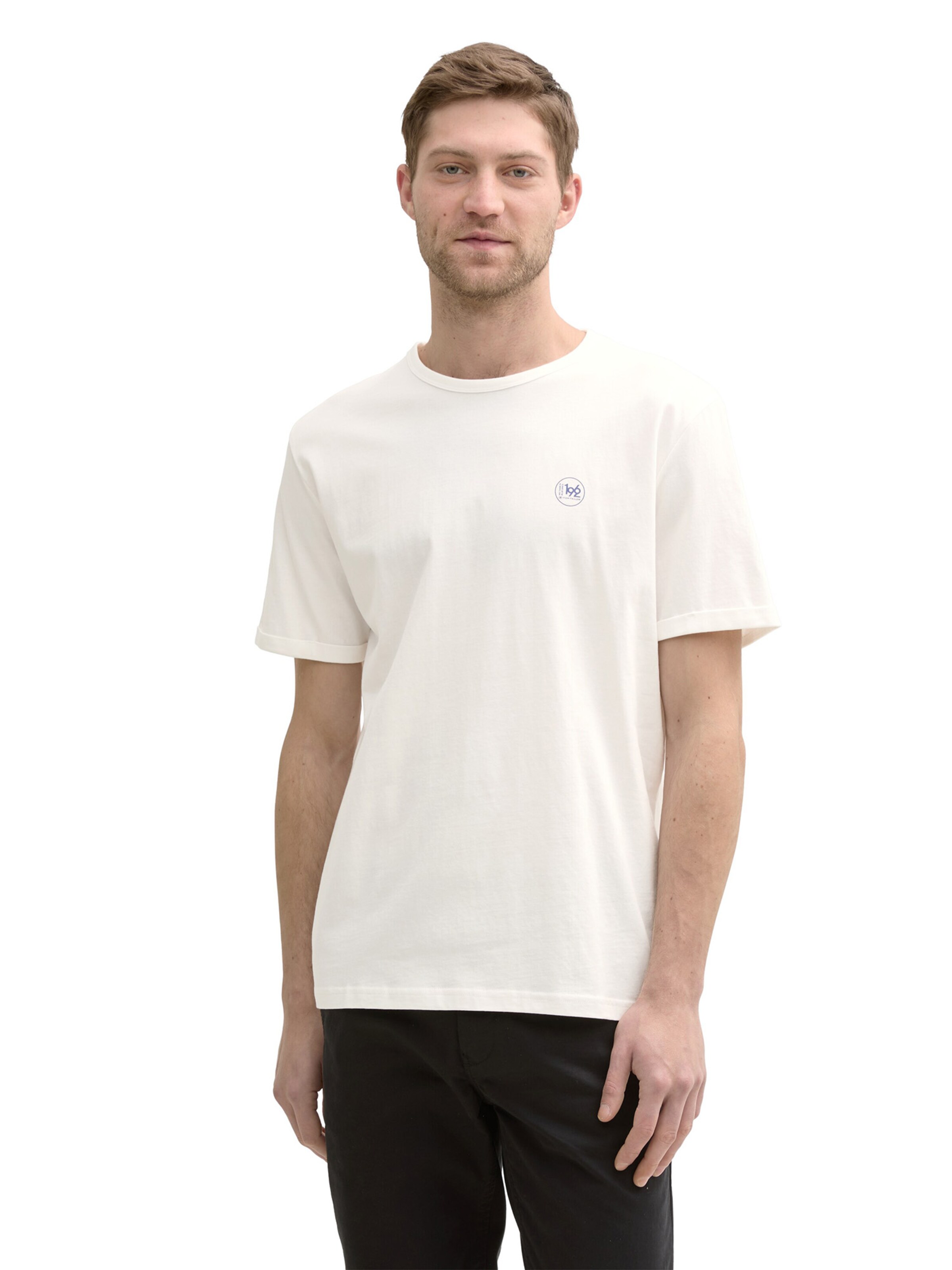 TOM TAILOR Tričko - Biela: predná strana