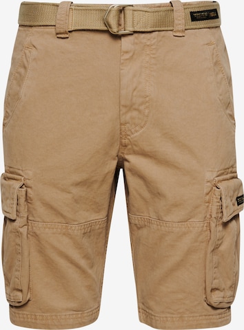 Superdry Cargo Pants 'Vintage Core' in Beige: front