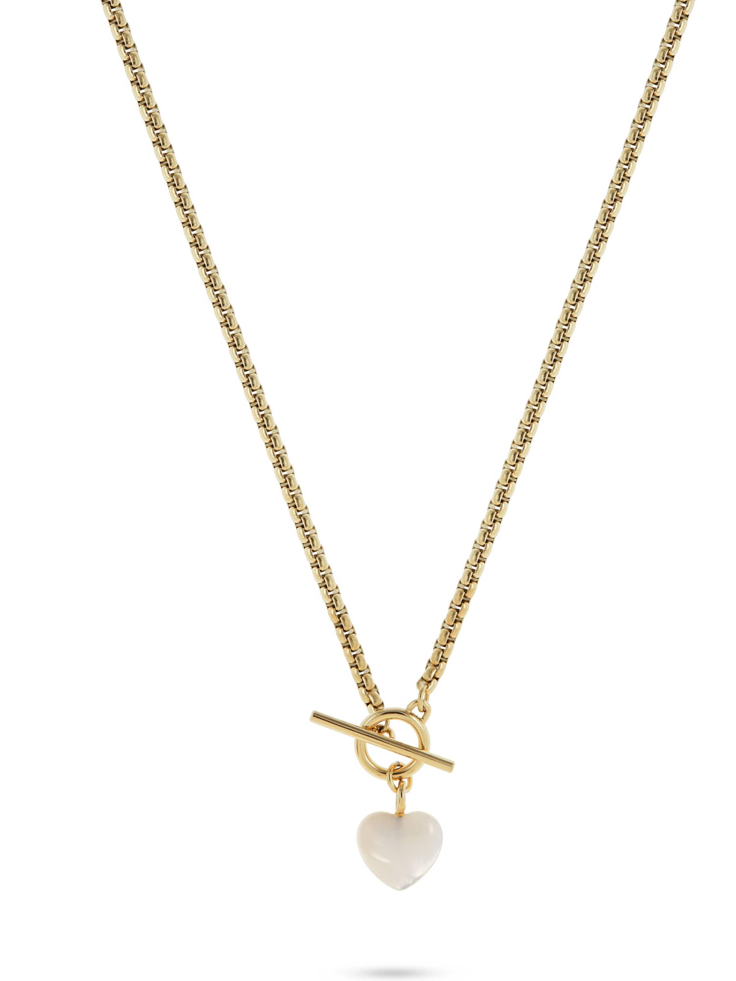 Guido Maria Kretschmer Jewellery Necklace in Gold / Pearl white, Item view