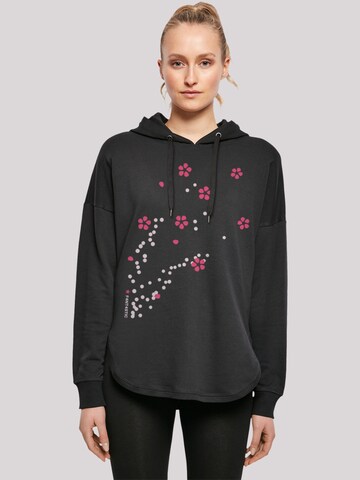 F4NT4STIC Sweatshirt in Zwart: voorkant
