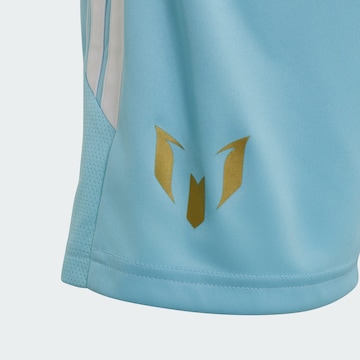 ADIDAS PERFORMANCEregular Sportske hlače 'Messi Tiro League' - plava boja