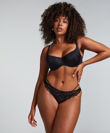 Hunkemöller String 'Lorna' in Schwarz