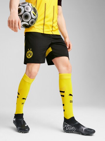 PUMA Regular Sportbroek 'Borussia Dortmund 24/25' in Zwart