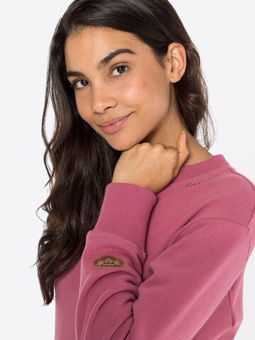 Sweat-shirt Ragwear en rose