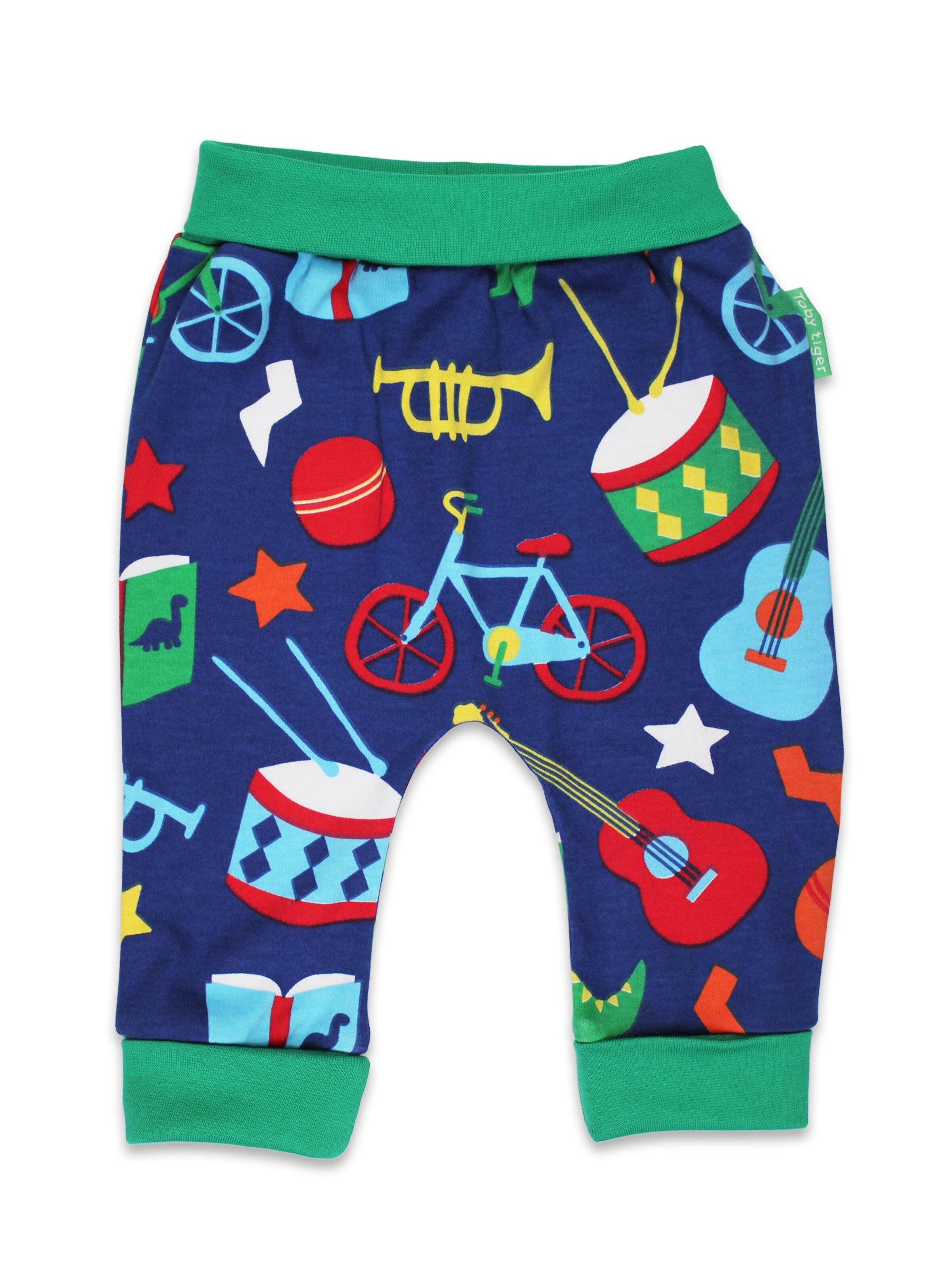 Toby Tiger Loose fit Pants 'Geschenke' in Blue