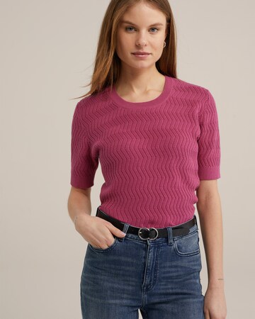 Pullover di WE Fashion in rosa: frontale