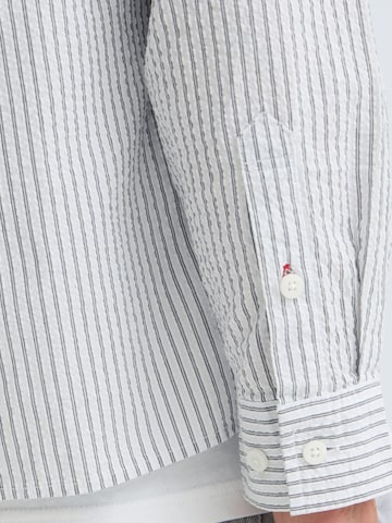 !Solid Comfort fit Button Up Shirt ' SDUmstead ' in Blue