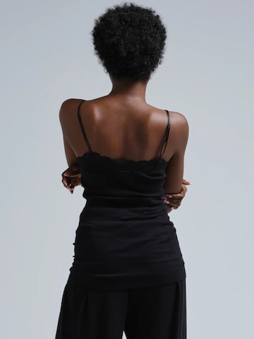 Seamless Basic Top ' Fab ' in Zwart