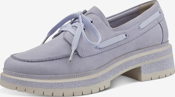 Chaussure à lacets TAMARIS en violet : devant