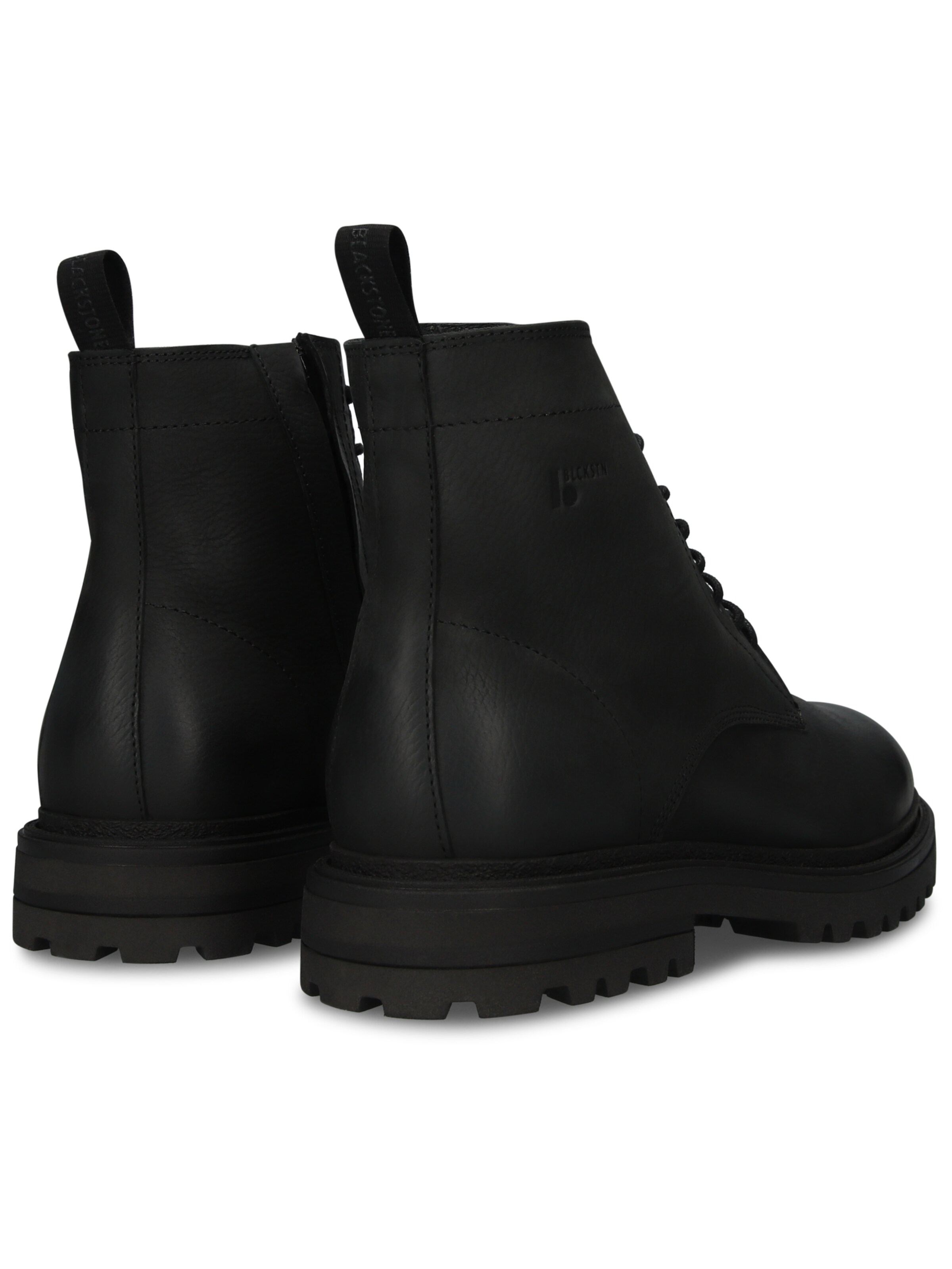 Boots stringati di BLACKSTONE in nero