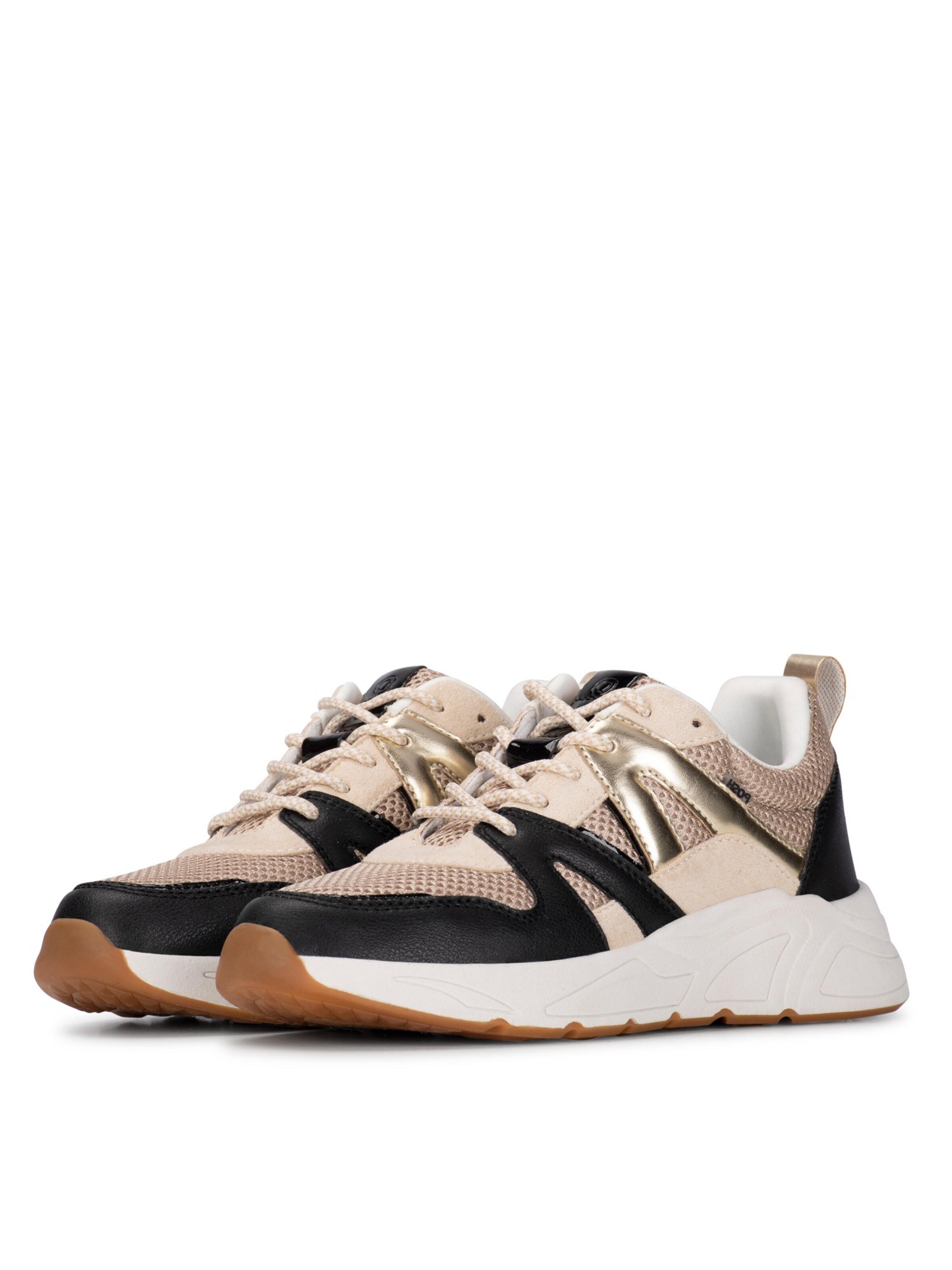 POSH by Poelman Sneakers laag 'Carocel' in Zwart