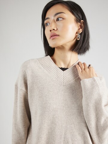 WEEKDAY Sweater 'Reese' in Beige