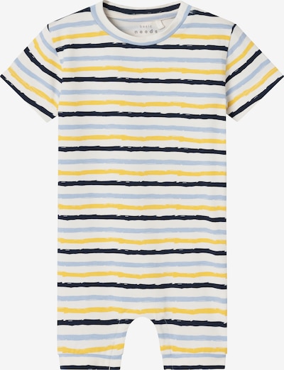 NAME IT Overall 'VROELS' in Cream / Navy / Light blue / Yellow, Item view