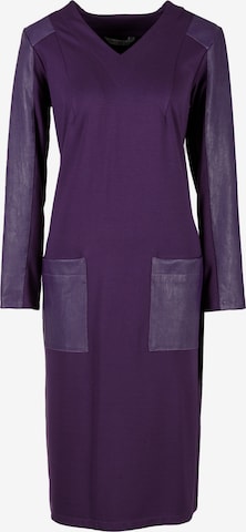 HELMIDGE Dress in Purple: front