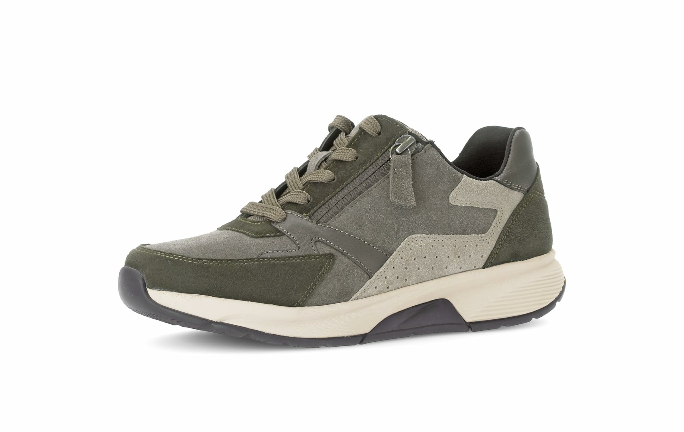 GABOR Sneakers laag in Groen: voorkant