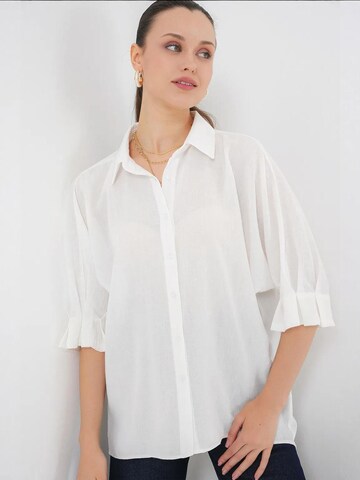 Chemisier Bigdart en blanc