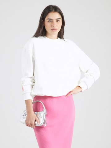Felpa 'Zuri' di OH APRIL in bianco: frontale
