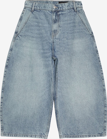 Bershka Baggy Farkut värissä sininen: etupuoli