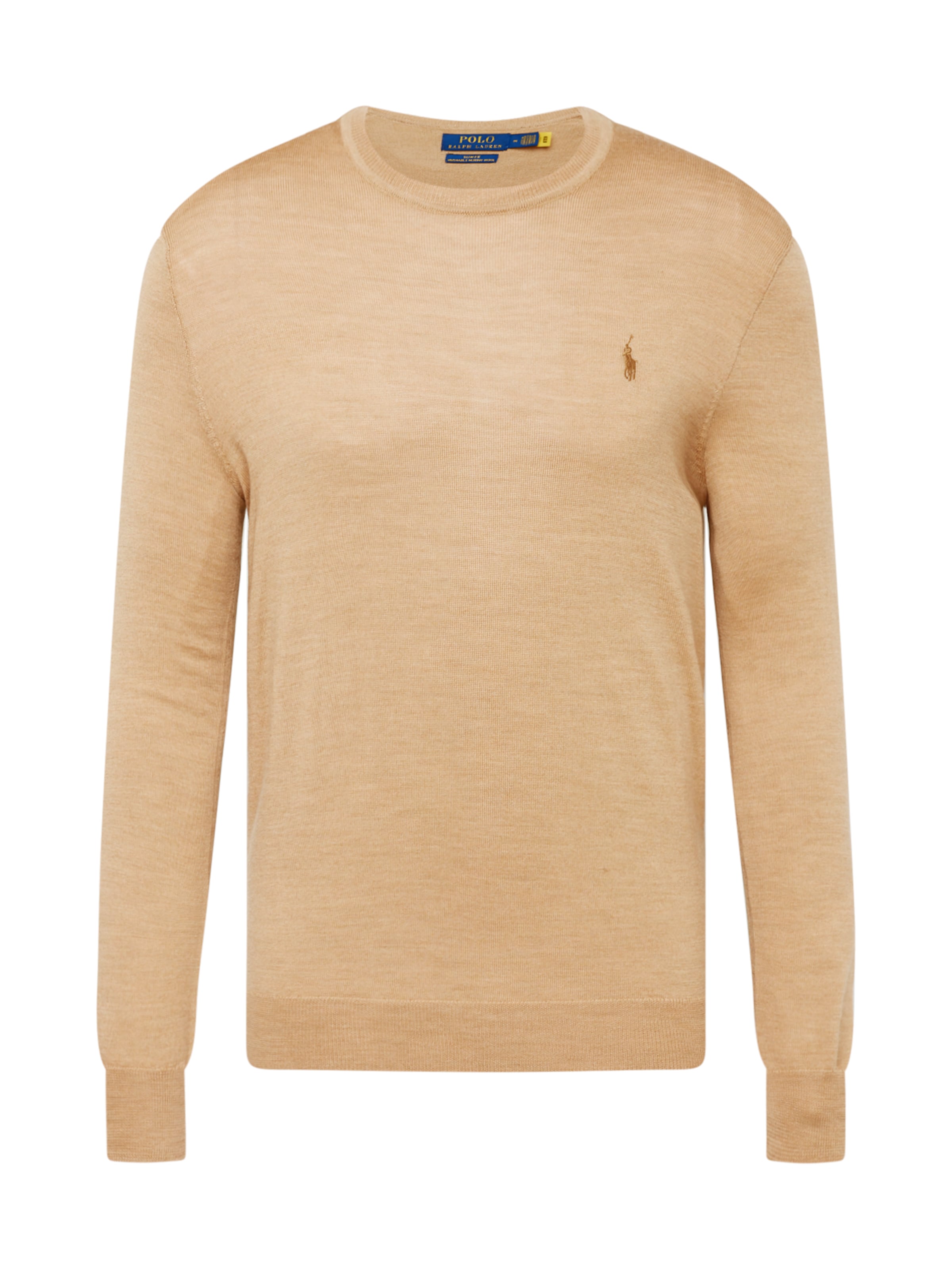 Pull-over Polo Ralph Lauren en beige : devant