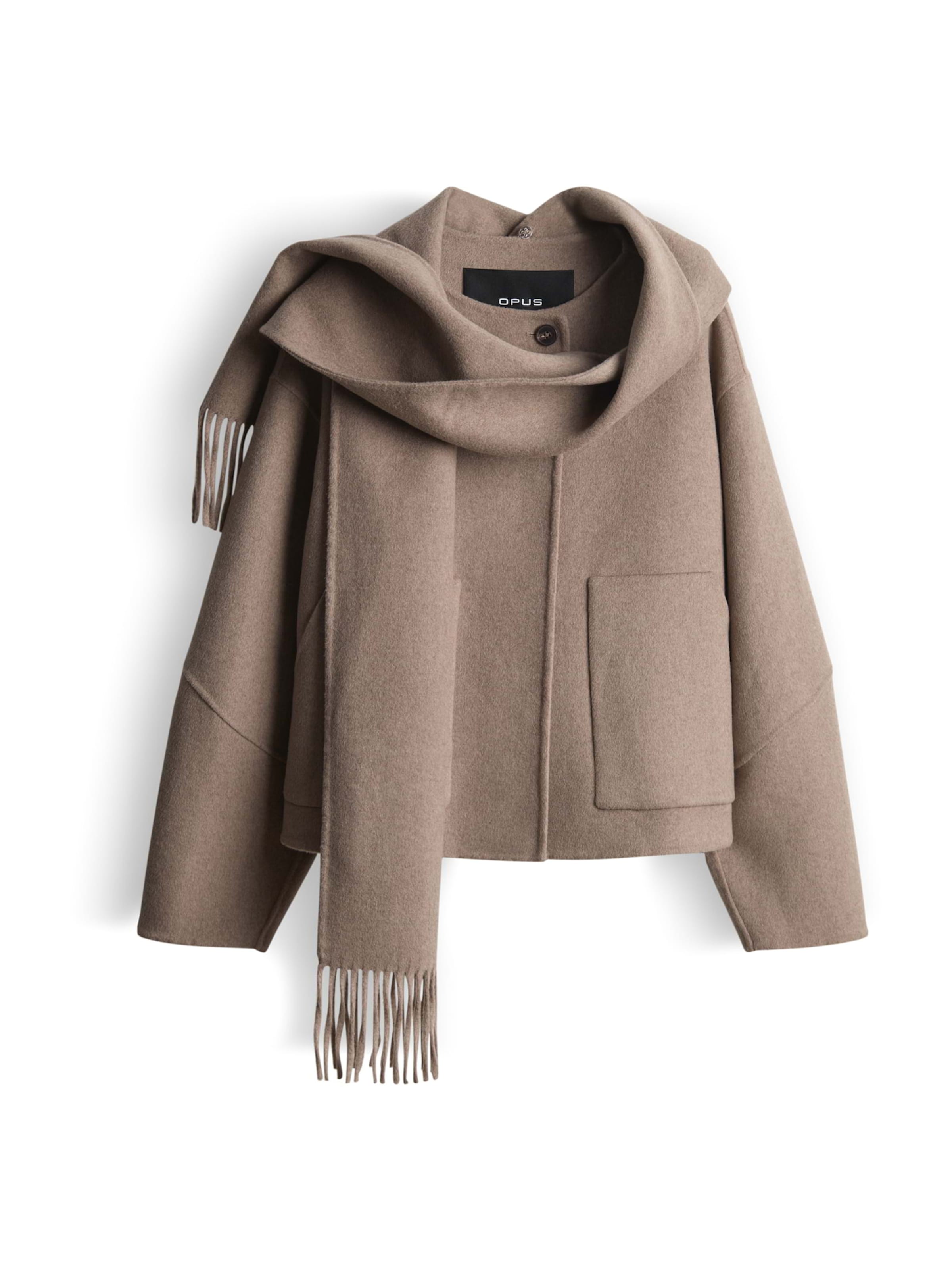 OPUS Демисезонная куртка 'Henrica' в Коричневый: спереди