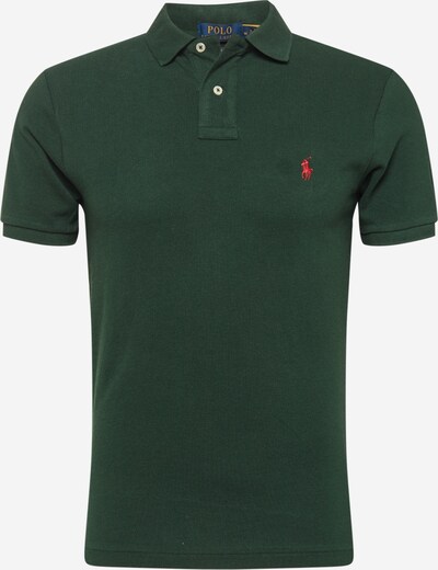 Tricou Polo Ralph Lauren pe verde pin / roșu, Vizualizare produs