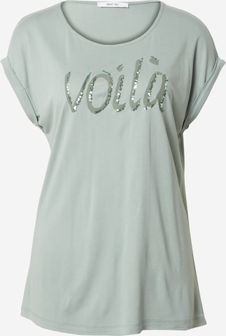 T-shirt 'Justine' ABOUT YOU en vert : devant