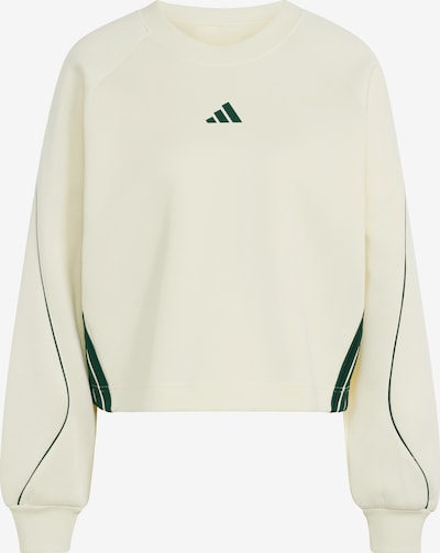 ADIDAS SPORTSWEAR Sweat de sport 'STADIUM' en XS en ivoire / sapin, Vue avec produit