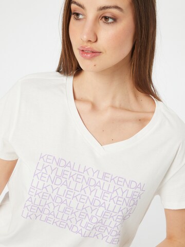 T-shirt KENDALL + KYLIE en blanc