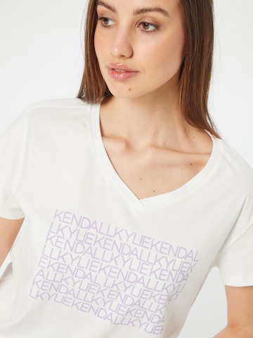 KENDALL + KYLIE Μπλουζάκι σε λευκό