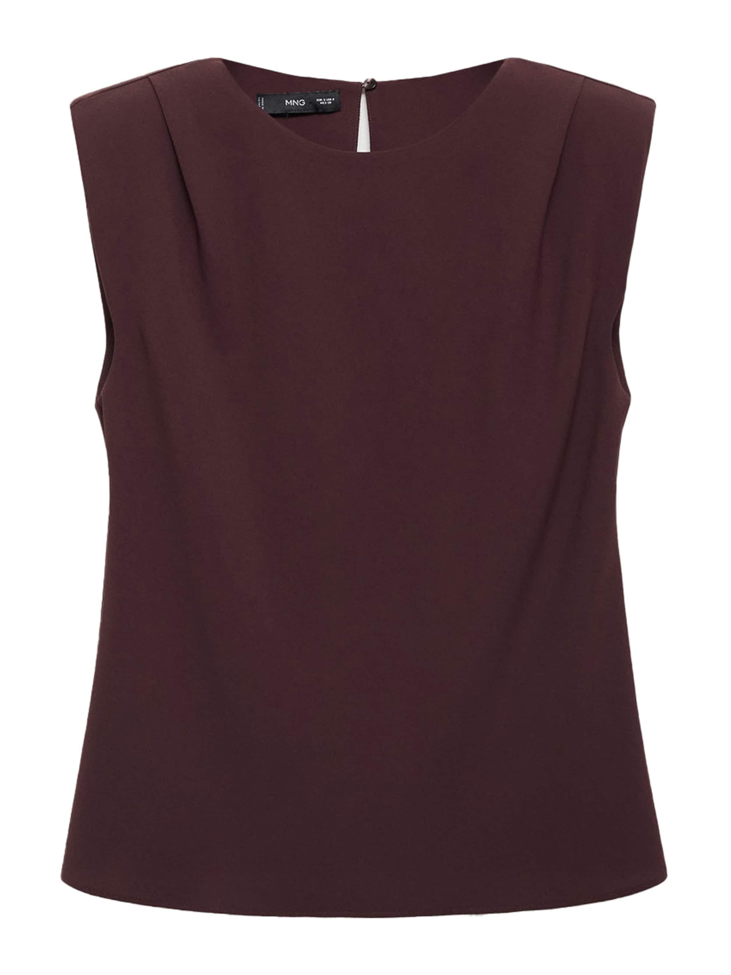 Bluză &#x27;STEREO&#x27; de la MANGO pe maro: față