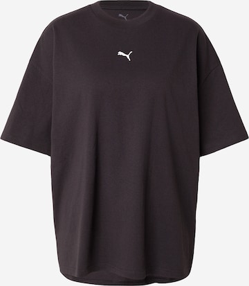 T-shirt oversize 'Essentials' PUMA en noir : devant